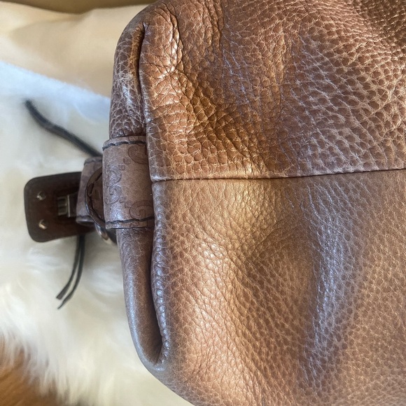 Authentic GUCCI Bamboo Bar Tote Medium - Picture 14 of 16